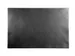 Lederen schrijfonderlegger 65x45 zwart