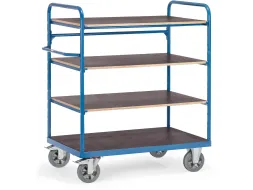 Etagewagens 18203 1200kg 1200x1000mm Ral5007 4 Etages Watervast