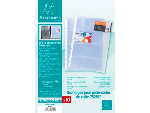 Vulling 10 tassen voor 75251E