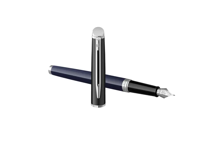Vulpen Waterman Hémisphère Colour Blocking black en blue CT medium