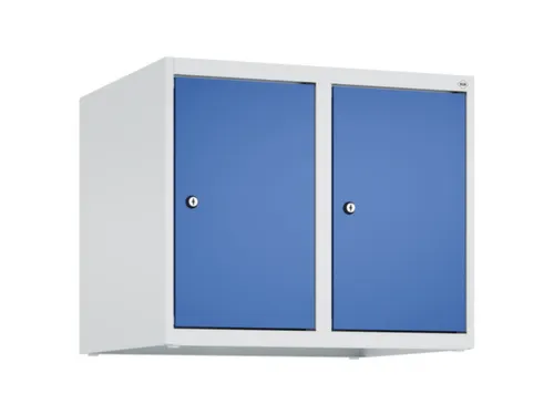 opzetkast,v. locker,2vak.,vak B 300mm,HxBxD 500x600x500mm,vleugeldeur