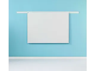 PartnerLine Rail Projectiebord Mat Wit 118x189cm 16:10 - 1