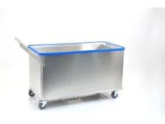 aluminium bakwagen,draagverm. 130kg,laadvl. LxB 1400x700mm,615l