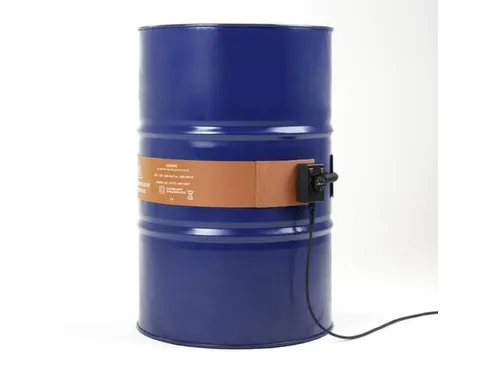 verwarmingsriemen,v. vat inhoud 200l,buiten silicone,oranje,1000 W