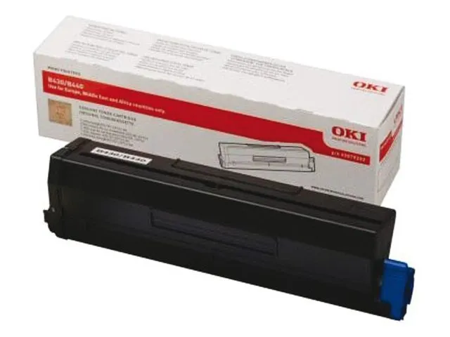 Toner Oki 44574802 zwart