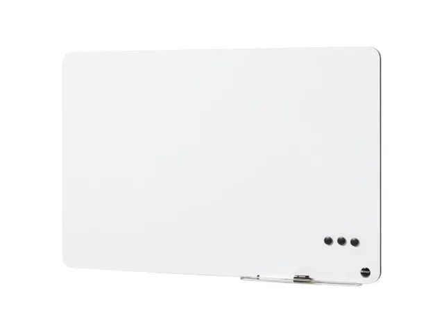 Whiteboard Naga 57x87cm magnetisch zonder frame wit