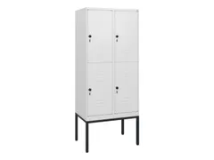 dubbeldekse locker,HxBxD 1950x800x500mm,2x2vak.,vak B 400mm