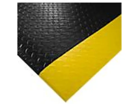 werkplek-vloerbedekking,mat,LxB 1500x900mm,PVC,ruitprofiel