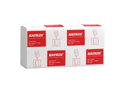 Handdoek Katrin w-vouw 3-laags 240x320mm 25x90 vel wit 61556