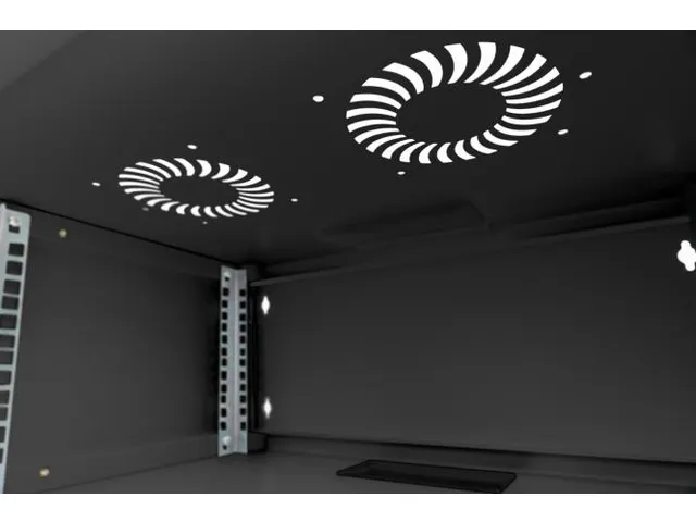 Netwerkkast Ongemonteerd 4U 60kg 483mm 19'' 241x540x400mm Zwart