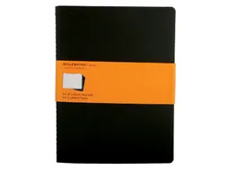 Schrift Moleskine Lijn Xl Zwart 190x250mm