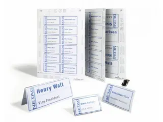 Kaart Badge Durable Duraprint 54x90mm - 3