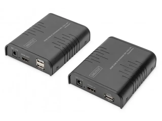 IP KVM Extender Set 120m point-to-multipoint 1080p/60Hz