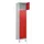 lockerkast,HxBxD 1950x400x500mm,1x5vakken,vak B 400mm,cil.-slot,voeten