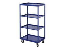 Bijzet- En Verzamelwagen 200kg 1315x1015x485mm 4 Etages Recht