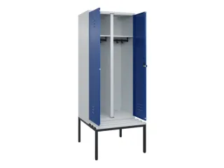 locker voor scheiding van kleding,HxBxD 2120x800x815mm,2vak - 2
