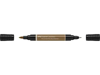 Tekenstift Faber-Castell Pitt Artist Pen duo marker 180 amber - 3