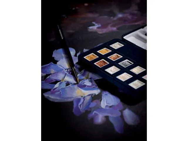 Aquarelverf 12St. Metallic- Interference Kleur