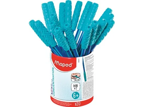 Kidy Learn potlood Concentration, doos van 20 stuks