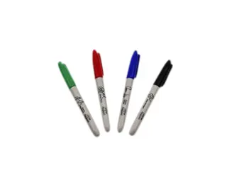 Viltstift Sharpie Fijne punt rond 0.9mm Blister à 4 stuks Assorti - 2