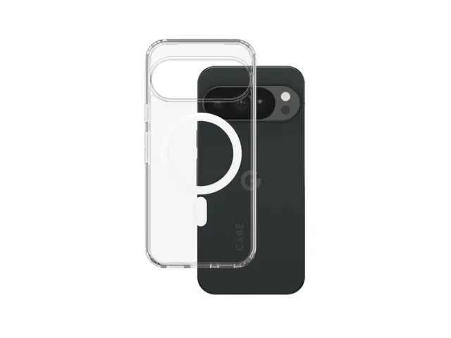 PanzerGlass CARE by Urban Combat Case Transparent w. White Qi Go