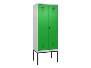 locker voor scheiding van kleding,HxBxD 2120x800x500mm,2vak - 2