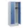 schoollocker,HxBxD 1630x600x500mm,2vak,vak B 300mm,draaigrendel,sokkel