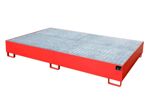 opvangbak,v. 2xIBC/10x200l vaten,opvangvol. 1000l