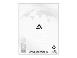 Kladblok Aurora 210x270mm ruit 5x5mm 200 vel 45gr