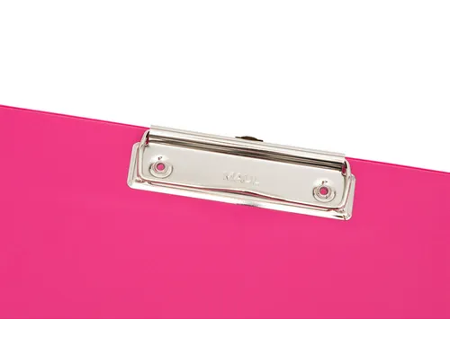 Klembord MAUL A4 staand PVC neon roze