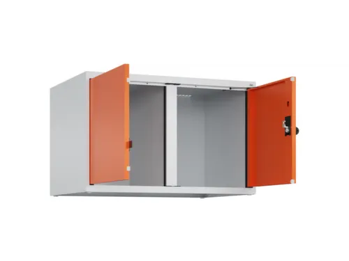 opzetkast,v. locker voor scheiding van kleding,2vak.,vak B 400mm