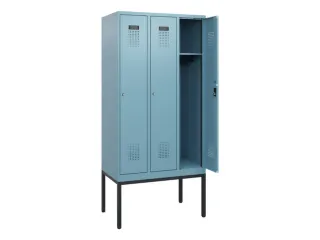 schoollocker,HxBxD 1950x900x500mm,3vak,vak B 300mm,cil.-slot - 1