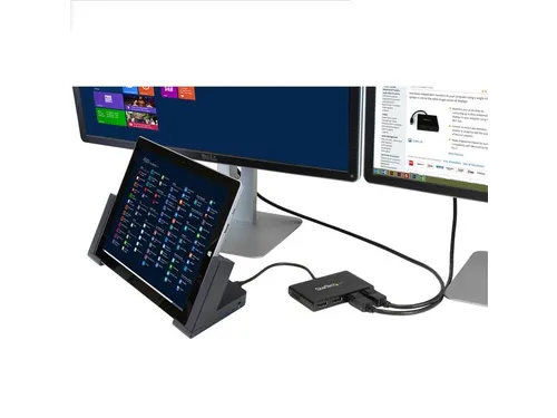 Mini Displayport Naar Displayport Multi-monitor Splitter 4-Poorts Hub