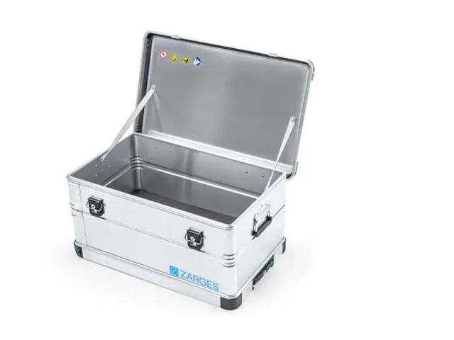 Transportkist Aluminium 105L H X L X B 385X 800X 500Mm 2Wielen