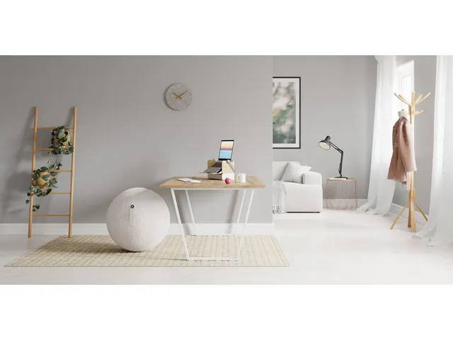 Ergoball ergonomische zitbal wit Ø 65 cm.