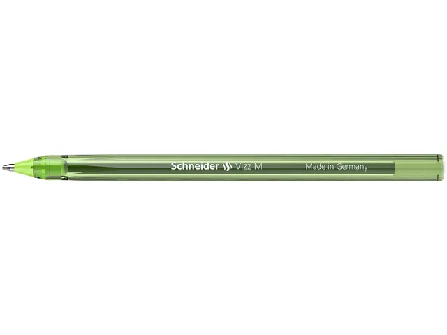 Stylo bille Schneider Vizz M Vert clair