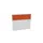 baliepaneel,v. bureau,aanbouw achter,B 1400mm,Bl-wit,BN3012-oranje