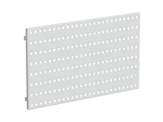 geperforeerde plaat,v. werktafel,ESD,HxB 300x470mm,staal,lichtgrijs - 1