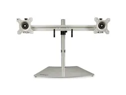 Dual-Monitor Stand - Horizontal - Silver