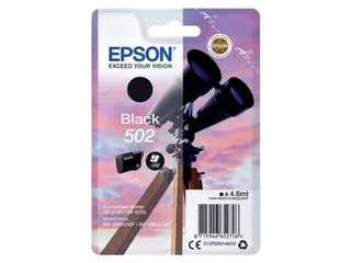 Inktcartridge Epson 502 T02V1 Zwart C13T02V14010 - 1