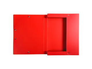 Klasseerdoos PP rug 25mm A4 rood - 12