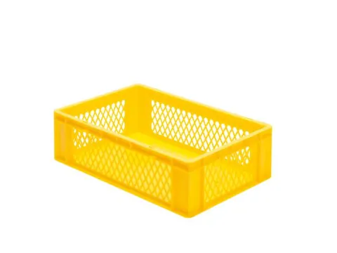 Euronorm-Stapelbak 33l H X L X B 175x600x400mm Geel