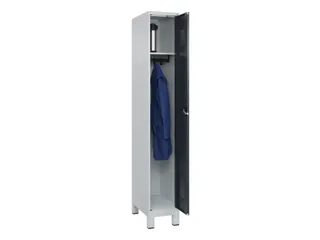 locker,HxBxD 1950x300x500mm,1vak,vak B 300mm,cil.-slot,voeten - 1