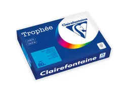 Kopieerpapier Trophée A4 80gr caribenblauw 500 vel