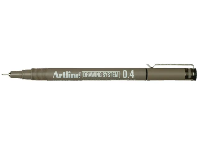 Fineliner Artline technisch 0.4mm zwart