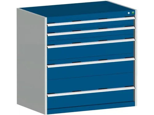 Ladekast 5laden 1000x1050x750mm 200kg Kleur Ral3004