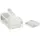 Cat 6 RJ45 stranded modulaire stekker 50 stuks