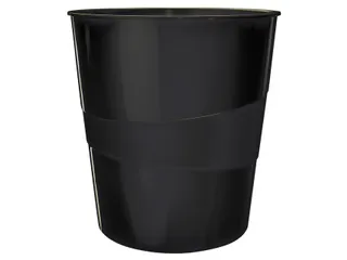 Papierbak Leitz WOW 15 liter zwart - 1
