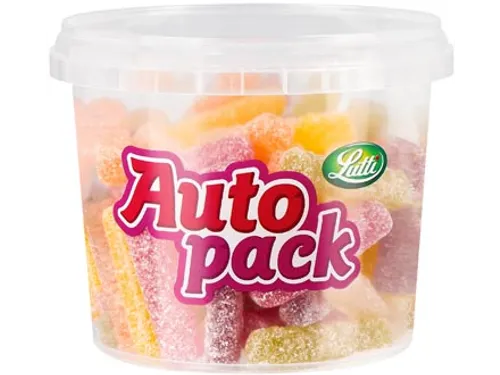 Lutti Autopack Sour Sticks doos à 175 gram