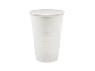 Beker IEZZY 180ml Ø70mm plastic 100 stuks wit - 1